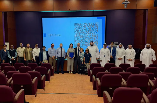 CO2 and sustainability talk at Khalifa University